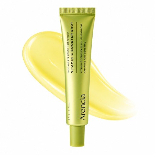 أرينسيا بوستر فيتامين C مرطب للوجه ومنطقة العين 30 مل Arencia Vitamin C Booster Shot Face & Eye Moisturizer 30ml