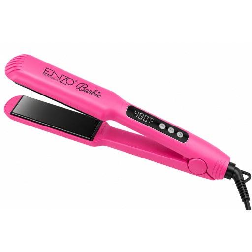 كاوية شعر ENZO Professional Barbie Style Titanium ENZO Professional Barbie Style Titanium Hair Straightener