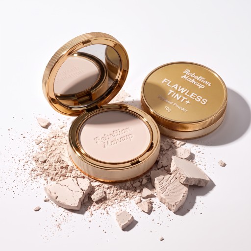 ريبيليون ميكاب باودر مضغوط للبشرة REBELLION MAKEUP Flawless Tint+ Pressed Powder