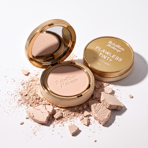 ريبيليون ميكاب باودر مضغوط للبشرة REBELLION MAKEUP Flawless Tint+ Pressed Powder
