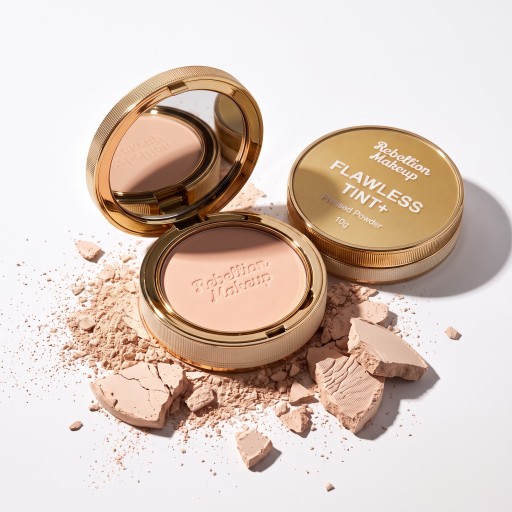 ريبيليون ميكاب باودر مضغوط للبشرة REBELLION MAKEUP Flawless Tint+ Pressed Powder
