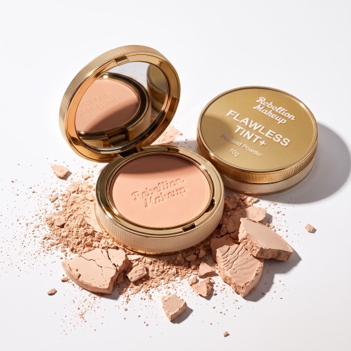 ريبيليون ميكاب باودر مضغوط للبشرة REBELLION MAKEUP Flawless Tint+ Pressed Powder