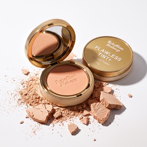 ريبيليون ميكاب باودر مضغوط للبشرة REBELLION MAKEUP Flawless Tint+ Pressed Powder