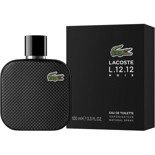 عطر لاكوست إل 12 12 نوير للرجال Lacoste L1212 Noir Intense Eau De Toilette Mens