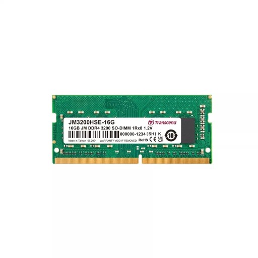 transcend Transcend DDR4 3200mhz 16GB ram: 16gb