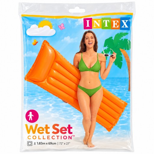فرشة سباحة هوائية قابلة للنفخ من إنتكس – Wet Set Collection INTEX Wet Set Collection Inflatable Air Mat