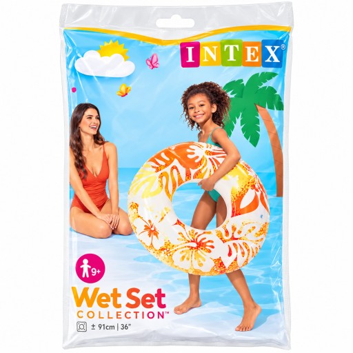 عوامة سباحة دائرية للأطفال من إنتكس INTEX Wet Set Collection Swim Ring