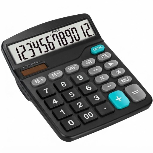 آلة حاسبة رونزون مكتبية 12 خانة بشاشة كبيرة Ronzon 12-Digit Desktop Calculator with Large Display