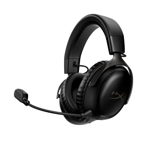 سماعة HyperX Cloud III لاسلكية للألعاب – أسود (جديد) HyperX Cloud III Wireless Gaming Headset – Black (New)