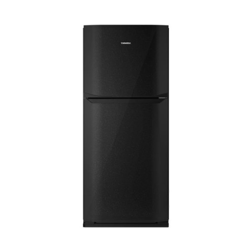 ثلاجة تورنيدو 355 لتر أسود RF-40FT-BK Tornado Refrigerator, 355 Liters, Black, RF-40FT-BK