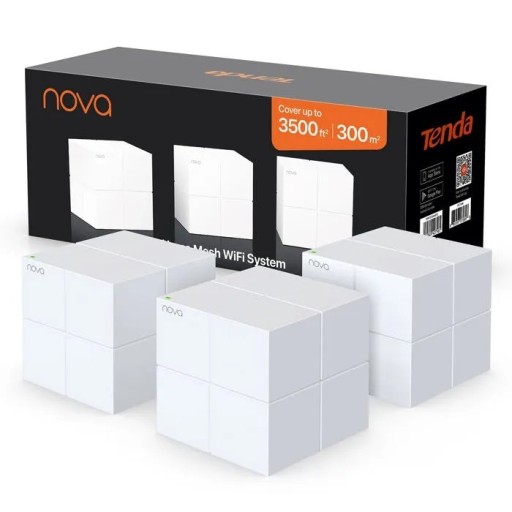 نظام Tenda Nova MW6 Mesh Wi-Fi AC1200 – ثلاث قطع Tenda Nova MW6 3-Pack AC1200 Whole Home Mesh WiFi System