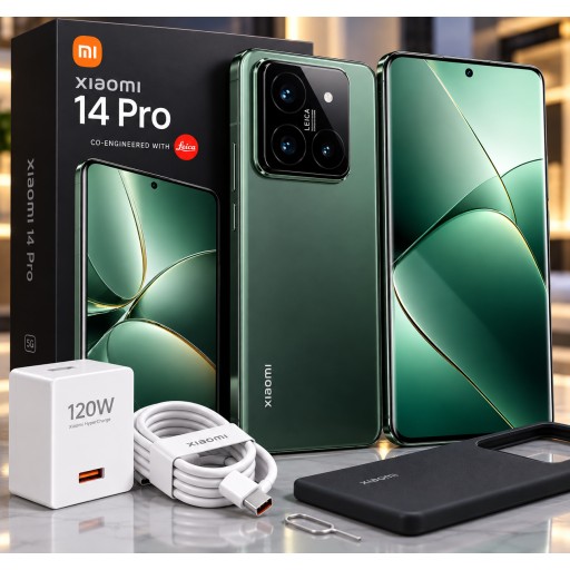 شاومي 14 برو ذاكرة 512 رام 16 كيكا بايت XIAOMI 14 PRO 512 16GB