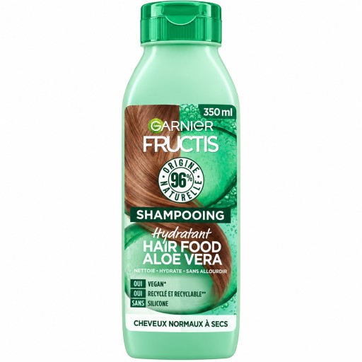 شامبو غارنييه فروكتيس هير فود بالألوفيرا لترطيب الشعر Garnier Fructis Hair Food Aloe Vera Hydrating Shampoo