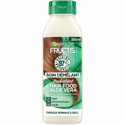 بلسم غارنييه فروكتيس هير فود بالألوفيرا لترطيب وفك تشابك الشعر Garnier Fructis Hair Food Aloe Vera Hydrating Detangling Conditioner