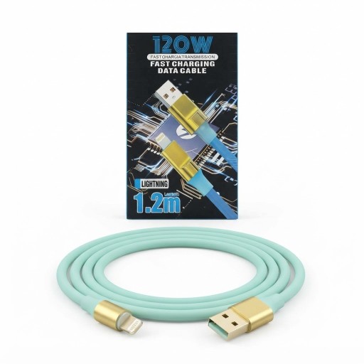 كيبل Lightning S228 بقدرة 120W لشحن آيفون ونقل البيانات S228 120W Lightning Cable for iPhone Charging and Data Transfer