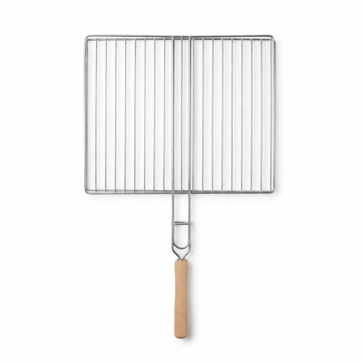 شبك شواء Jia Li مزدوج للحوم والأسماك Jia Li Double Grilling Rack for Meat and Fish