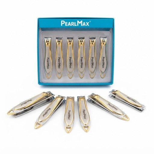 مقراضة أظافر PearlMax أصلية 12 قطعة Original PearlMax Nail Clipper – 12 Pieces