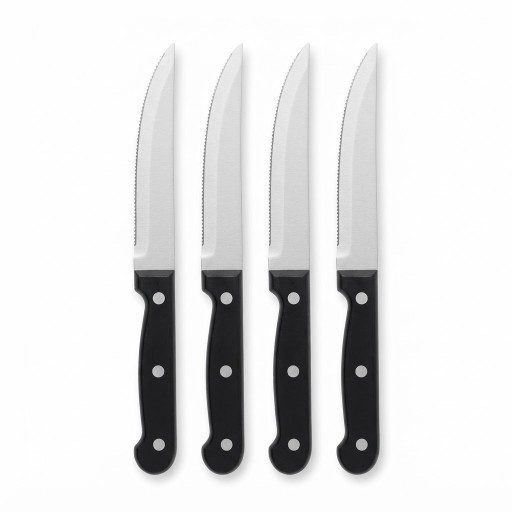 طقم سكاكين ستيك ليفينغ كونسبتس إسينشالز 4 قطع Living Concepts Essentials 4-Piece Steak Knife Set