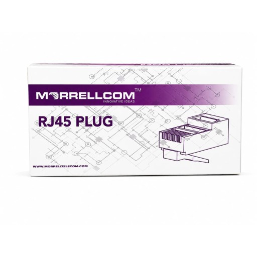 فيشة مورال RJ45 CAT6 RJ45 Cat6 Wall Socket