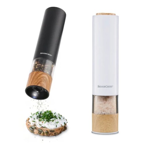 مطحنة ملح وفلفل كهربائية SILVERCREST SILVERCREST Electric Salt and Pepper Mill
