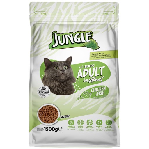 Jungle Adult دجاج & سمك Jungle Adult Chicken & Fish