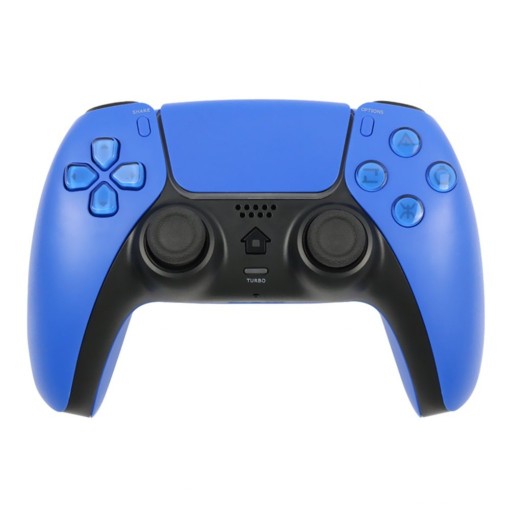 يد تحكم لاسلكية T28 لبلايستيشن 4، الكمبيوتر، الآيفون والأندرويد – أزرق T28 Wireless Bluetooth Gamepad Controller for PS4 / PC / iOS / Android – Blue Edition