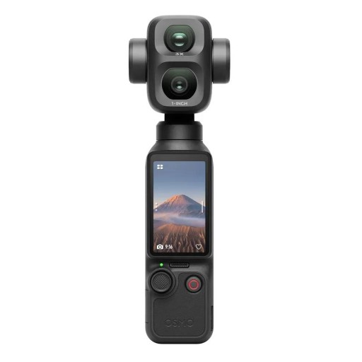 مجموعة DJI Osmo Pocket 4P للمدونين المرئيين – أسود DJI Osmo Pocket 4P Vlog Combo – Black