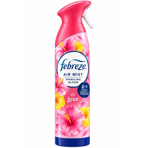 معطر جو فيبريز  برائحة الزهور المتألقة Febreze Air Mist Sparkling Bloom with Lenor