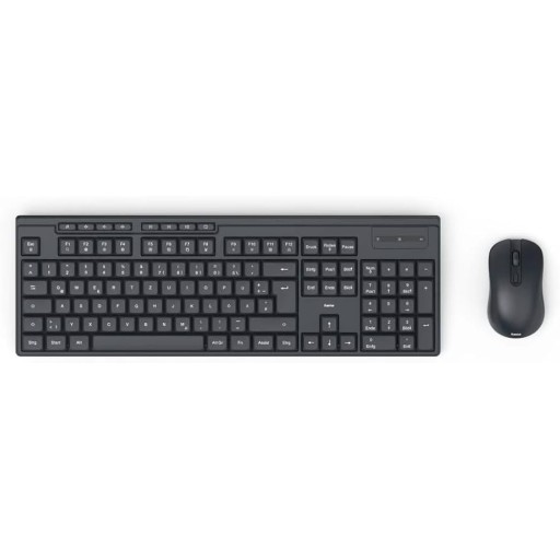 لوحة مفاتيح وماوس لاسلكي عربي انكليزي HAMA KEYBOARD+MOUSE WIERELESS KKW-200