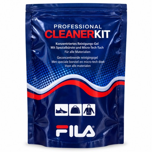 طقم تنظيف احترافي فيلا للأحذية والحقائب والملابس FILA Professional Cleaner Kit