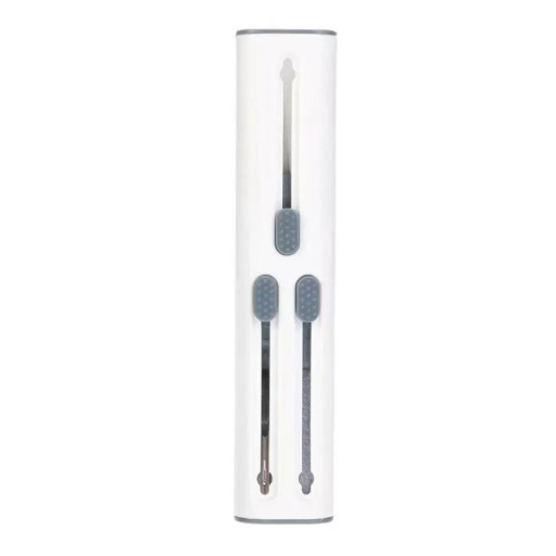 طقم تنظيف جرين ليون 3 في 1 للسماعات والأجهزة - أبيض Green Lion 3-in-1 Cleaning Kit for Earphones & Devices - White | GN3IN1CLKIT