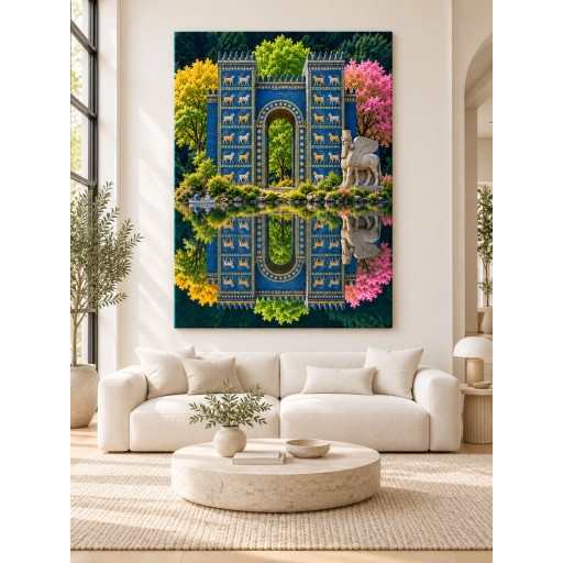 لوحة بابل canvas