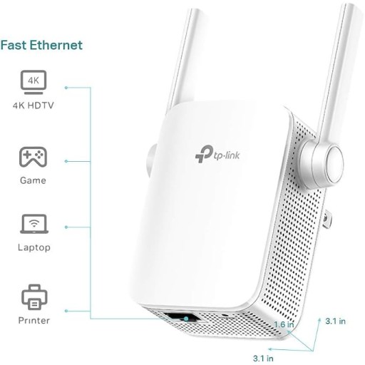 موسع شبكة واي فاي Mesh Wi-Fi Extender N300