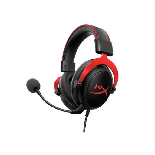 سماعة الألعاب السلكية HyperX Cloud II (حمراء) - جديدة تمامًا HyperX Cloud II Wired Gaming Headset (Red) -  Brand New