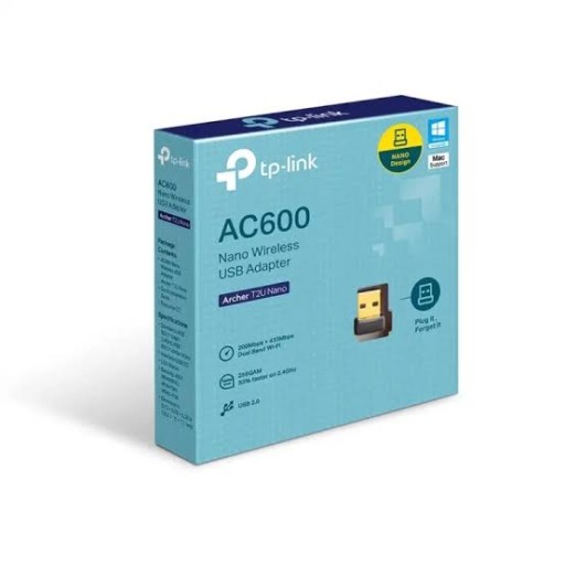 محول انترنت AC600 Wireless  Nano USB Adapter