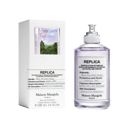 عطر ميزون مارجيلّا ريبليكا وين ذا رين ستوبس للجنسين Maison Margiela Replica When The Rain Stops EDT UNISEX