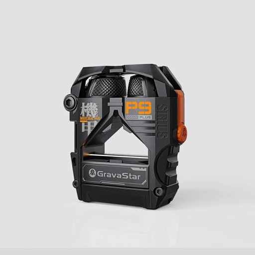 سماعات Gravastar GS-P9 Plus اللاسلكية الحقيقية – أسود Gravastar GS-P9 Plus True Wireless Earbuds – Black