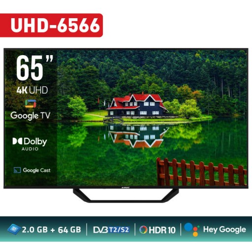 تلفزيون نيوال بحجم 65 بوصة 4K Ultra HD Google TV Newal 65-Inch 4K Ultra HD Google TV