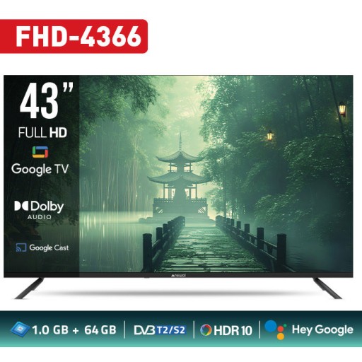 تلفزيون نيوال بحجم 43 بوصة Full HD Google TV Newal 43-Inch Full HD Google TV