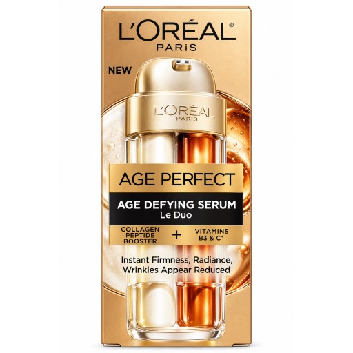 سيروم لوريال باريس إيج بيرفكت المضاد لعلامات التقدم بالعمر L’Oréal Paris Age Perfect Age Defying Serum Le Duo