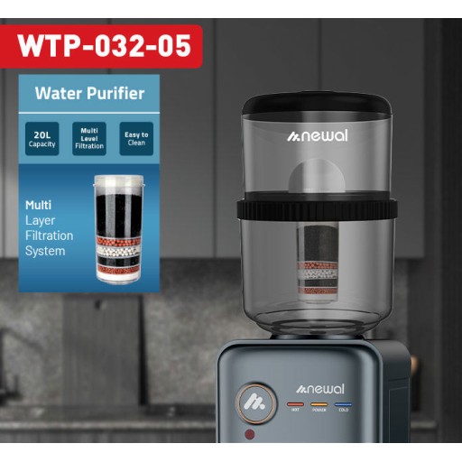 منقّي مياه نيوال بسعة 20 لتر ونظام ترشيح متعدد المراحل Newal 20L Multi-Stage Water Purifier