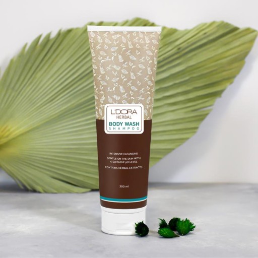 شامبو ليدوا هربال بالأعشاب للجسم L'DORA HERBAL BODY WASH SHAMPOO