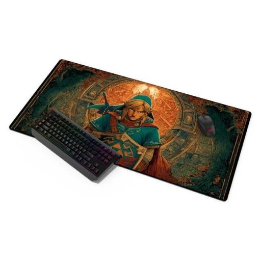 Mouse Pad The Legend Zelda Mouse Pad The Legend Zelda 90cm*45cm*3mm size: 90cm*45cm*3mm