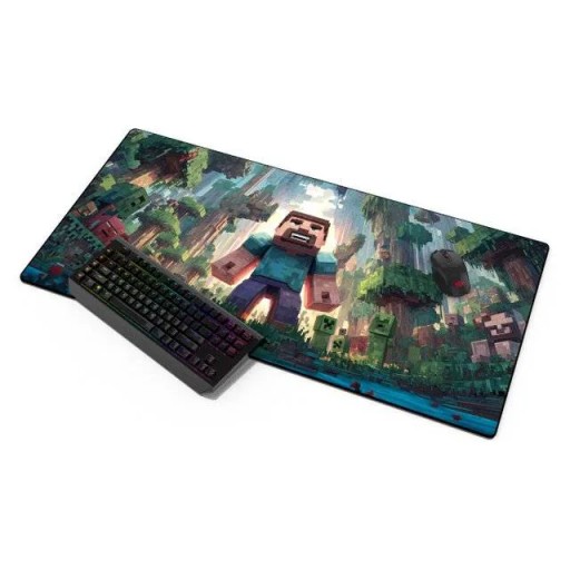 Mouse Pad Minecraft Mouse Pad Minecraft 90cm*45cm*3mm size: 90cm*45cm*3mm