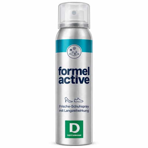 بخاخ منعش للأحذية فورمل أكتيف من ديشمان Formel Active Frische-Schuhspray mit Langzeitwirkung