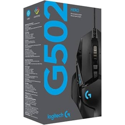 ماوس لوجيتك G G502 HERO عالي الأداء للألعاب Logitech G G502 HERO High Performance Gaming Mouse