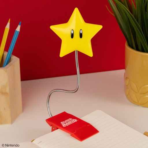 ضوء القراءة المكتبي وسوبر ستار للقراءة من بالادون Paladone Super Star Clip-On Book Light