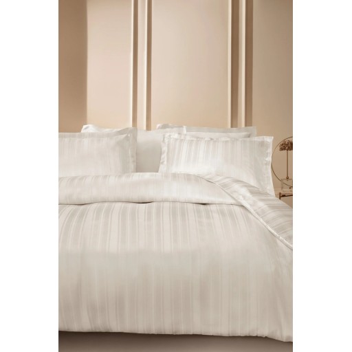 طقم شيلي KING SIZE SHELLY BAMBOO SATEEN DUVET COVER SET