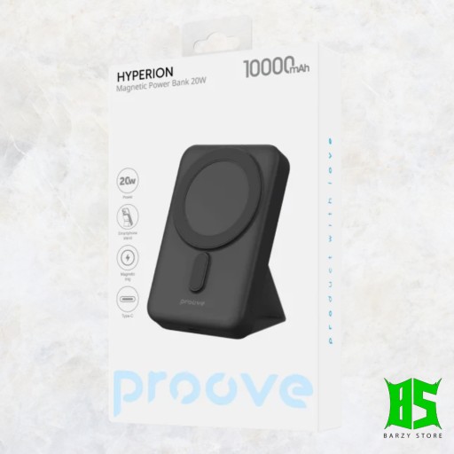 باور بانك مغناطيسي بروف هايبيريون 10000 مللي أمبير بقوة 20 واط Proove Hyperion Magnetic Power Bank 20W 10000mAh