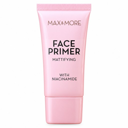 برايمر وجه مطفي بالنياسيناميد Max & More Mattifying Face Primer with Niacinamide